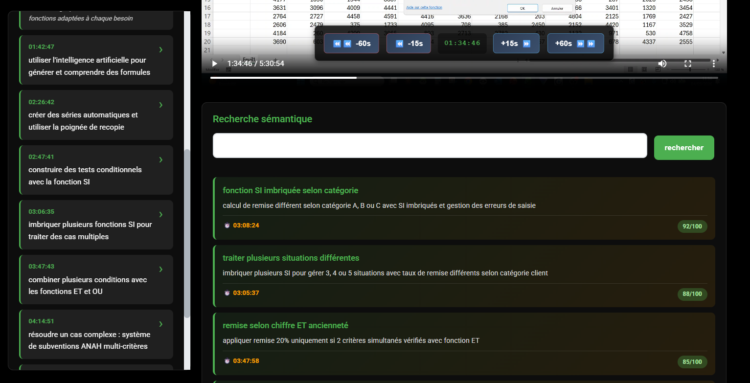 résultats de recherche